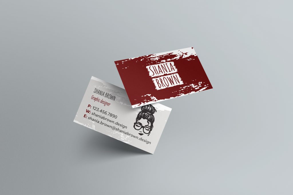 Business Card for Shania Brown