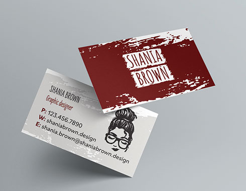 Business Card for Shania Brown